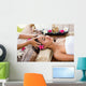 Asian Woman Spa Salon Wall Decal