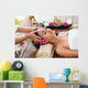 Asian Woman Spa Salon Wall Decal