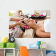 Asian Woman Spa Salon Wall Decal