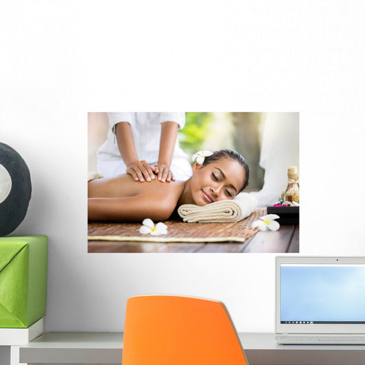 Spa Massage Outdoor Wall Decal