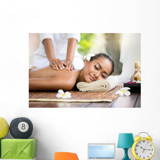 Spa Massage Outdoor Wall Decal