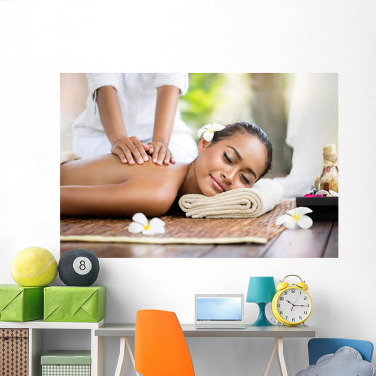Spa Massage Outdoor Wall Decal