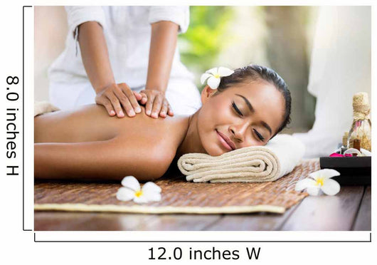 Spa Massage Outdoor Wall Decal