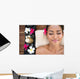 Serene Beautiful Spa Woman Wall Decal