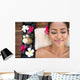 Serene Beautiful Spa Woman Wall Decal