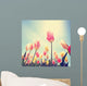 Tulips Framed Wide Angle Wall Decal