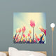 Tulips Framed Wide Angle Wall Decal