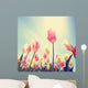 Tulips Framed Wide Angle Wall Decal