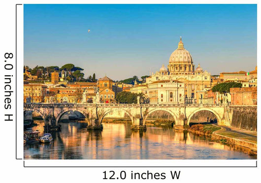St Peter's Cathedral Rome Wall Decal