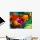 Exploding Rainbow Color Wall Decal