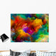 Exploding Rainbow Color Wall Decal