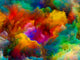 Exploding Rainbow Color Wall Decal