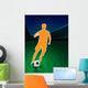 Player Control Soccer Outline Wall Decal