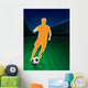 Player Control Soccer Outline Wall Decal