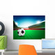 Soccer and Ground Stadium Wall Decal
