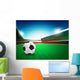 Soccer and Ground Stadium Wall Decal