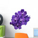 Orchid Purple Flowers Wall Decal