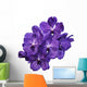 Orchid Purple Flowers Wall Decal