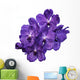 Orchid Purple Flowers Wall Decal