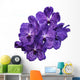 Orchid Purple Flowers Wall Decal