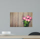 Pink Roses Bouquet over Wall Decal