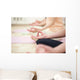 Young Women Do Yoga Wall Decal