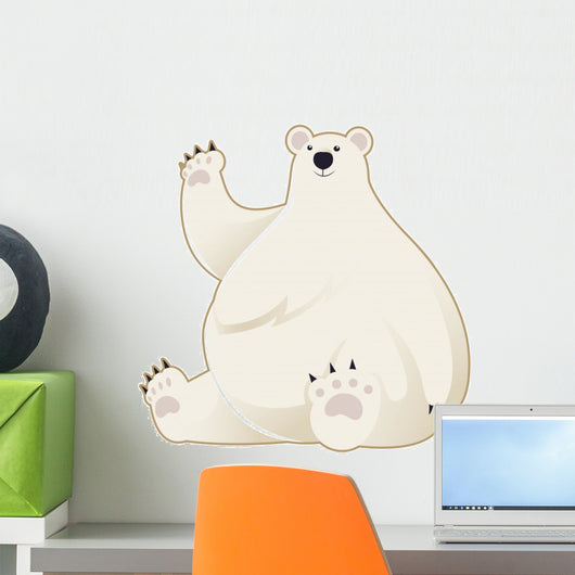 White Bear Wall Decal