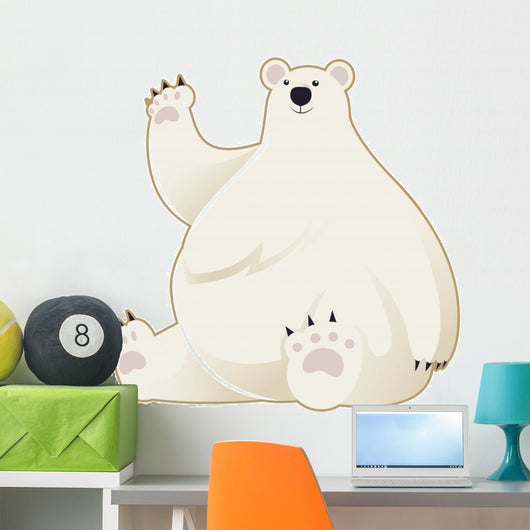 White Bear Wall Decal
