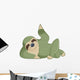 Greeting Sloth Wall Decal