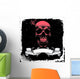 Text Area with Skull Wall Decal
