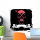 Text Area with Skull Wall Decal