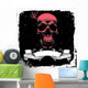Text Area with Skull Wall Decal