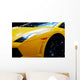 Modern fast car close-up background. Luxury, expensive Wall Mural