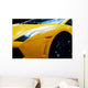Modern fast car close-up background. Luxury, expensive Wall Mural