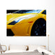 Modern fast car close-up background. Luxury, expensive Wall Mural