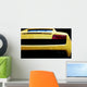 Modern fast car close-up background. Luxury, expensive Wall Mural