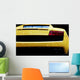 Modern fast car close-up background. Luxury, expensive Wall Mural
