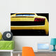 Modern fast car close-up background. Luxury, expensive Wall Mural
