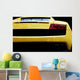 Modern fast car close-up background. Luxury, expensive Wall Mural