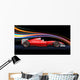 Formula Race Red Car Wall Decal
