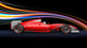 Formula Race Red Car Wall Decal
