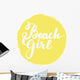 Preach Girl Wall Decal