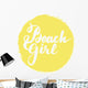 Preach Girl Wall Decal
