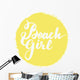 Preach Girl Wall Decal