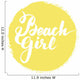 Preach Girl Wall Decal