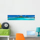 Bora Bora Lagoon Wall Decal Panoramic Wall Decal