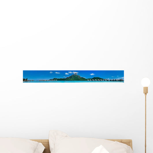 Bora Bora Islands Wall Decal Panoramic Wall Decal