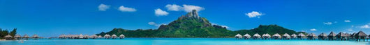 Bora Bora Islands Wall Decal Panoramic Wall Decal