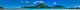 Bora Bora Islands Wall Decal Panoramic Wall Decal