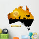 Fauna Australia Wall Decal